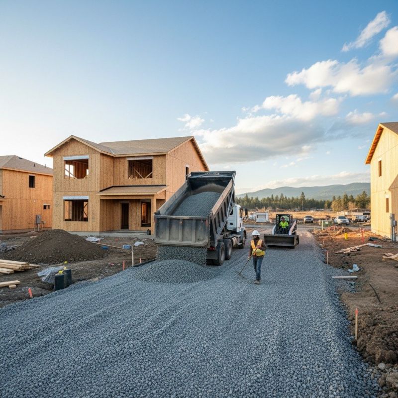 Gravel Spreading Service